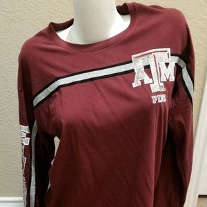 Victoria's Secret Texas A&M Aggies Long Sleeve Tee